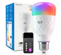 Yeelight Lampadina LED E27 Smart 11W 1300 lm RGBCW, Lampadina Alexa Compatibile con Matter, Dimmerabile 2700K-6500K, 16 Milioni di Colori, Lampadina Smart per Casa Intelligente, Hub Richiesto