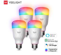 Yeelight Lampadina LED Intelligente W3 E26 Colore/Bianco Luce Ambientale Wifi Controllo Vocale 1700K ~ 6500K Per Mi Casa Alexa Google SmartThings