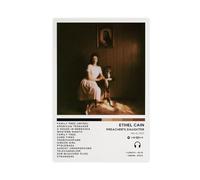 Yeepi Poster su tela con copertina dell'album della figlia del predicatore di Ethel Cain, decorazione per camera da letto, sport, ufficio, stanza, regalo, senza cornice, 30 x 45 cm