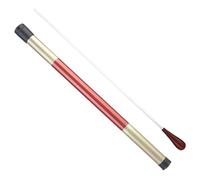 yeeplant Bacchetta da direttore d'orchestra professionale da 40,6 cm, con custodia tubolare, manico in legno di sandalo rosso, design leggero e portatile
