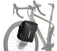 yeeplant Borsa impermeabile per forcella a sgancio rapido, 6 l, in nylon, con design riflettente, per attività all'aperto e pendolarismo