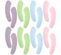 yeeplant Coprisedili per WC, multicolore, 16 pezzi, imbottiture per sedili in lanugine, cuscini da viaggio per tutte le stagioni per il bagno