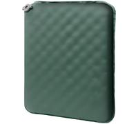 yeeplant Cuscino gonfiabile per sedile, verde, 42 x 33 cm, tappetino da campeggio portatile con pressa a piede, in nylon leggero TPU per viaggi confortevoli, aereo, attività all'aperto