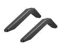 yeeplant Gambe per supporto TV, 2 pezzi, compatibili con TV, regolabili, in ABS, design con viti incluse