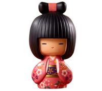 yeeplant Kimmidoll Kokeshi Doll giapponese Geisha, artigianato in resina di alta qualità, 10,9 x 7,1 x 32,2 cm, perfetta decorazione culturale per la casa