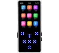 yeeplant Lettore MP3 da 32 GB con touchscreen, wireless, struttura in metallo, supporta audio senza perdite, lettore multimediale portatile per studenti