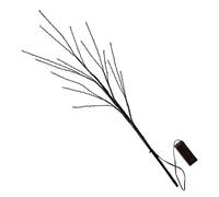 yeeplant Luce decorativa a LED per albero di betulla, 50 LED caldi, altezza 80 cm, ramo flessibile per la decorazione della casa e delle feste