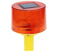 yeeplant Luce solare resistente agli agenti atmosferici, sicurezza stradale, diversi modelli disponibili, segnale di ostacolo, funzionamento automatico, facile installazione ed efficienza energetica