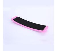 yeeplant Pink Ballet Turnboard Rotazione Tool, Plastica Curva Professionale Trainer Pratica Trainer con Pad Antiscivolo per Girare Whiplash, Piroette, Forza Core, Equilibrio & Stabilità Training