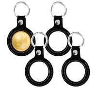 yeeplant Porta chip Aa in pelle: Vetrina per quattro monete, 38 mm