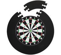 yeeplant Protezione da parete per bersaglio da freccette in schiuma EVA con 6 sezioni, tabellone rotondo di giunzione, 71,5 cm esterno, 45,7 cm di diametro interno, facile montaggio per sale giochi