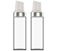 yeeplant Set di 2 bottiglie per sciroppo d'acero da 500 ml, con coperchio ribaltabile, contenitore in vetro per olio d'oliva da cucina, antigoccia, a tenuta stagna, per miele e aceto