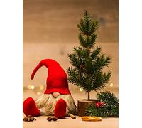 Yeerum DIY 5D Christmas Diamond Painting Natale Completo Accessori, Babbo Ricamo Pittura Diamante Kit Punto Croce Cristallo Strass Decorazione Casa 30x40 cm Taglia unica