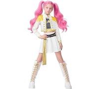 YEESON Costume da cacciatore di demoni, per bambine, per cosplay, Halloween, set completo (stile A, 100)