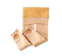 Yeeteepot Collant Bambine e Ragazze Termici Calzamaglia Inverno Caldo Leggings Spessi Foderati Pantalone Morbido Elastico Pantyhose B-Marrone Spessa, M