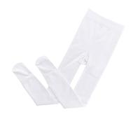 Yeeteepot Collant Bambine e Ragazze Termici Calzamaglia Inverno Caldo Leggings Spessi Foderati Pantalone Morbido Elastico Pantyhose A-Bianco Regular, XL