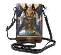 yefan Statua di Dio Borsa a tracolla da donna, portafoglio con cerniera, borsa a tracolla, tracolla regolabile.
