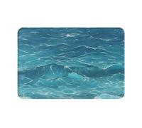 yefan The Deep Blue Sea Tappeto 40 X 60 Cm, Antiscivolo, Adatto Per Cucine, Ingressi, Bagni, Ecc.