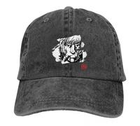 YEGTQAON Unisex Vintage e Classico Bianco Face Space Adventure Cobra Cappello retrò Cotone Outdoor Sun Protaction Caps Unisex Casual Snapback Cappelli durevoli e Confortevoli