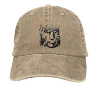 YEGTQAON Unisex Vintage e Classico Face Space Adventure Cobra Berretto Unisex in Cotone Lavato Cappellino da Baseball Vintage Cappello Sportivo all'aperto Casual Resistente e Confortevole