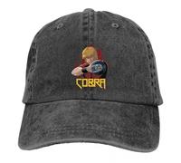 YEGTQAON Unisex Vintage e Classico Psychogun Cobra Space Adventure Cobra Cappello retrò Cotone Outdoor Sun Protaction Caps Unisex Casual Snapback Cappelli durevoli e Confortevoli