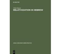 Yehiel Hayon Relativization in Hebrew (Copertina rigida)