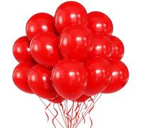 Yehnda Palloncini Rossi 100 pezzi 30 Cm Lattice Festa Compleanno Matrimonio Anniversario Fidanzamento Natale