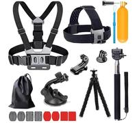 YEHOLDING 13-in-1 Accessori per Gopro, Kit Accessori per Action Cam Compatibile con GoPro Hero 13 12 11 10 9 8 Max 7 6 5 4 Black SJ4000 e Altre Fotocamere Sportive