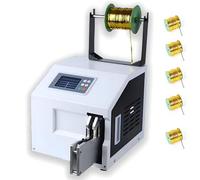 YEHOZZ Macchina Automatica per Legatura a Spirale, Macchina per Legatura a Filo d'oro, Diametro di Legatura 5-30 Mm, Macchina Semiautomatica per Legatura di Sacchetti Giocattoli per Il Pane A
