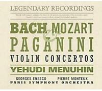 Yehudi Menuhin - Bach/Mozart/Paganini:Violin Co