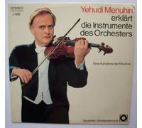 Yehudi Menuhin - Erklärt die Instrumente des Orchesters / Vinyl record [Vinyl-LP]