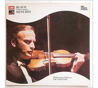 Yehudi Menuhin, Paul Kletzki, Philharmonia Orchestra - Bloch: Violin Concerto Menuhin [LP]