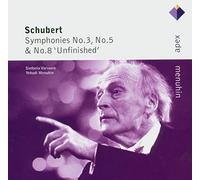 Yehudi Menuhin & Sinfonia Varsovia – Schubert: Sinfonie n. 3, 5 e 8 'Incompiuta' – Warner Music