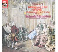 Yehudi Menuhin - Wolfgang Amadeus Mozart - Menuhin Festival Orchestra - Mozart : Violinkonzerte D-Dur KV Anh. 194a "Adelaide" Und Nr.7 D-Dur KV 271a - Emi - 1C 063-02 735