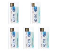 Yeihhtuk 5X TempU05 Data Logger di Temperatura Analizzatore di Temperatura Monouso per 60 Giorni PDF USB