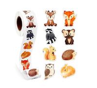 YEJAHY 500 adesivi motivazionali per bambini, 25 mm, adesivi per ricompensa tedeschi, adesivi per animali domestici (E)
