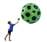 YEJAHY Ball Jump Ball, Mini Bouncing Ball Toy, Space Jump Ball Moon Ball, Bounce Ball High Springender Gummball Space Ball per bambini Party Gift (verde)