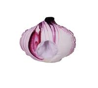 YEJBBUC Cappello realistico a cipolla decorativa per feste e feste