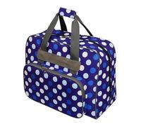 YEJBBUC Custodia per macchina da cucire con manico, portatile, per l'organizzazione domestica, blu, 48 x 24 x 31,8 cm