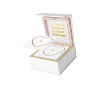 YEJBBUC Kit braccialetto permanente portatile per anniversario, data, attività San Valentino, 1 argento 1 dorato 12 x 12 x 5 cm, 12x12x5cm, Plastica, come descrizione