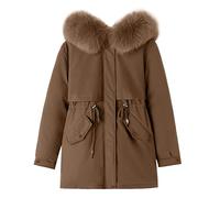 Yekdmxop Cappotto Donna Invernale Elegante Giacca Donna Piumino Leggero Caldo Cappotti Da Donna Eleganti Taglie Forti Piumino Donna Curvy Giubbotto Invernali Comode Piumini Donna Invernali