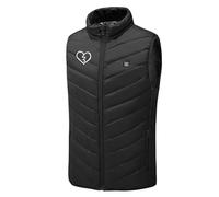 Yekdmxop Gilet Riscaldato Uomo Gilet Riscaldata Con 9 Zone Riscaldamento 3 Livelli Di Temperatura Controllo Giacca Riscaldante Smanicato Giubbino Termica Giubbotto Per Caccia Moto Sci E Campeggio