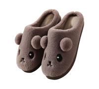 Yekdmxop Pantofole Donna Uomo Simpatiche Ciabatta Spugna Slippers Famiglia Eleganti Unisex Pantofole Donna Uomo Memory Foam Cotone Pantofola Carino Ciabattine Pelose Ragazza