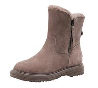 Yekdmxop Stivali Donna Invernali Offerta Stivaletti alla Caviglia Pelose Scarponi Anfibi con Imbottitura Stivaletti da Neve Trekking Moda Scarponcini Impermeabili Inverno Scarpa Cotone