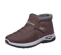 Yekdmxop Stivali Donna Invernali Offerta Stivaletti da Neve con Imbottitura Scarponcini Anfibi Moda Stivaletti alla Caviglia Outdoor Leggere Scarpa Calda Offerte Tronchetti Impermeabili