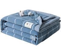 Yekuhe Copriletto Trapuntato Matrimoniale Singolo Elegante Reversibile Coperta Trapunta Primaverile Estivo Antipolveri Copri Letto per Camera da Letto(#3,180x200cm/only 1 Quilt)