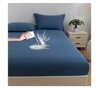 Yekuhe Coprimaterasso 160x200 180x200cm Copriletto Copri Matrimoniale/Singolo/Una Piazza e Mezza ImpermeabileCopri Proteggi Materasso Topper Lavabile (Senza Federa)(Color 10,160x200cm)