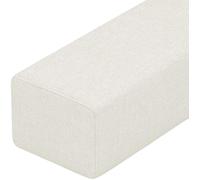 Yekuhe Cuneo per Riempire Il Divano tra Materasso e Testiera/Parete/Letto, Cuneo per Riempire Lo Spazio con Rivestimento Rimovibile Connettore per Letto Doppio/Materasso(White,160x15x20cm)