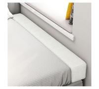 Yekuhe Riempitivo per Materassi, Letto Gap Filler Cuscino, Cuscino per Testata, Connettore per Letto Doppio/Materasso, per Riempire Lo Spazio tra la Testiera e Il Materasso(Beige,160x10x25cm)