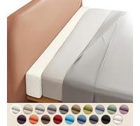 Yekuhe Riempitivo per Materassi, Letto Gap Filler Cuscino, Cuscino per Testata, Connettore per letto Doppio/Materasso, per Riempire lo Spazio tra la Testiera e il Materasso(Beige,120x15x20cm)